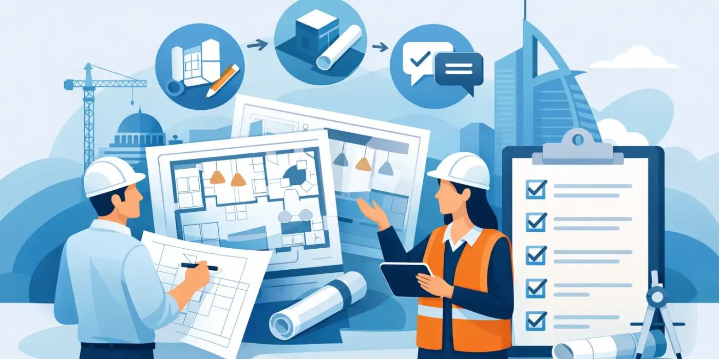 Fit-Out Drawing Coordination Checklist for GCC Projects