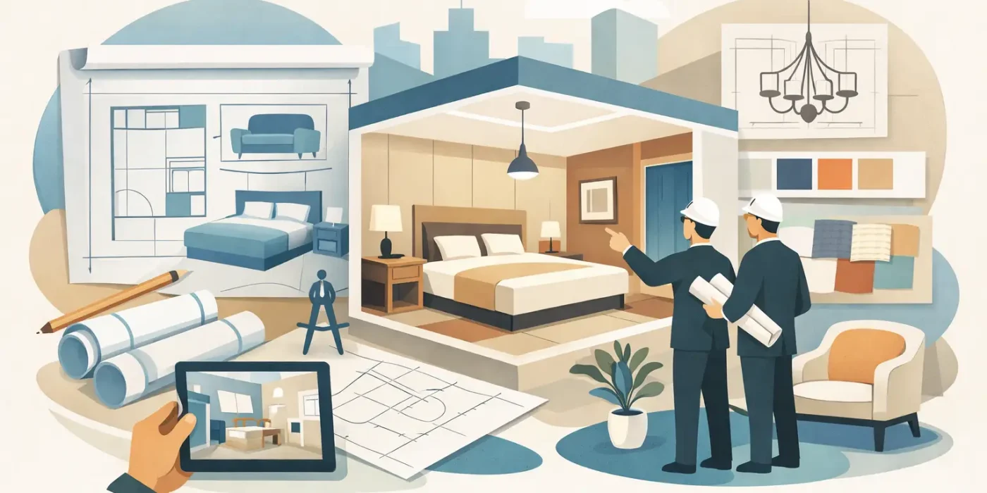 Hotel Interior Shop Drawing Services for Fit-Outs