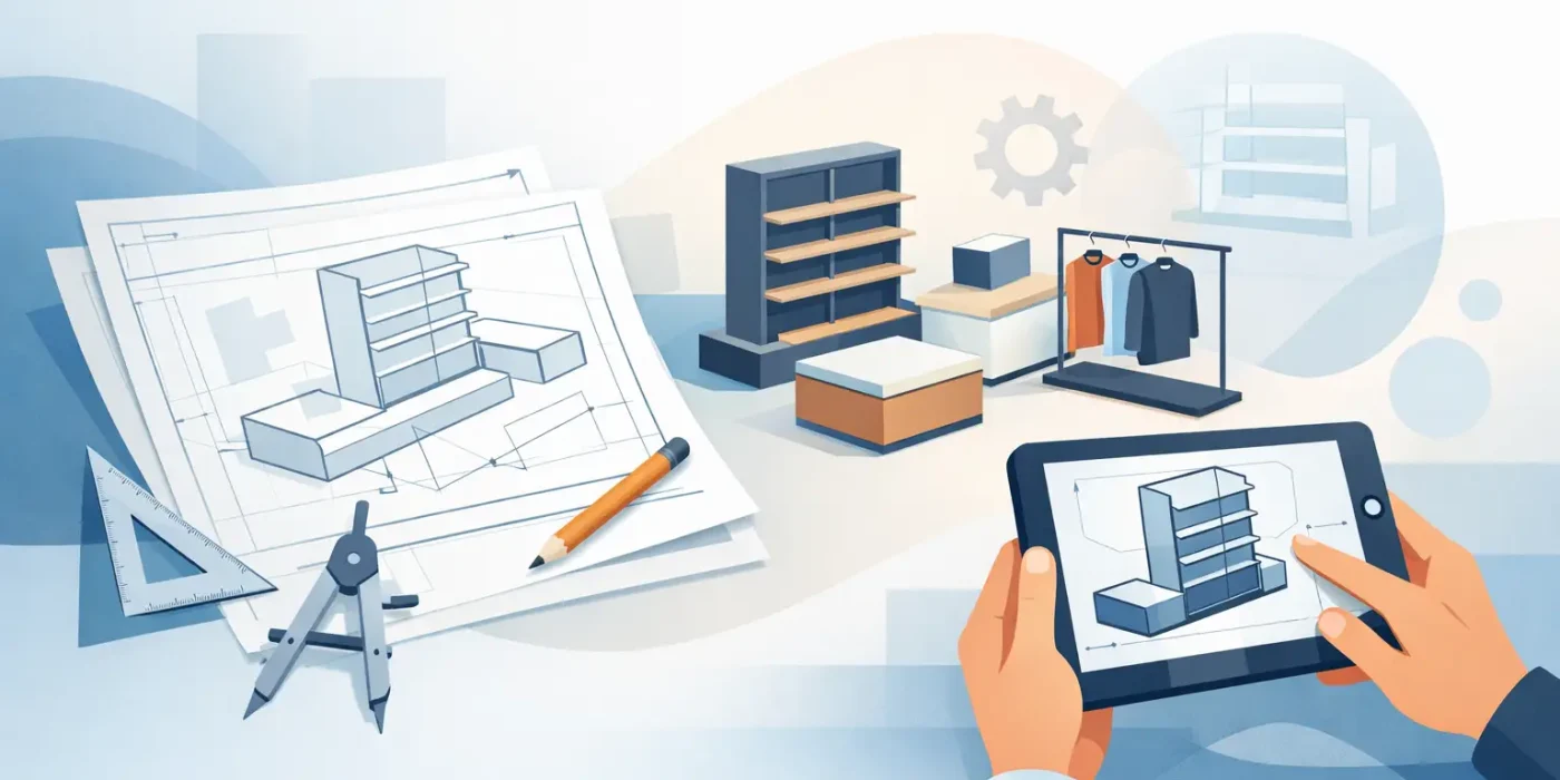 Retail Fixture Fabrication Drawings That Build Right