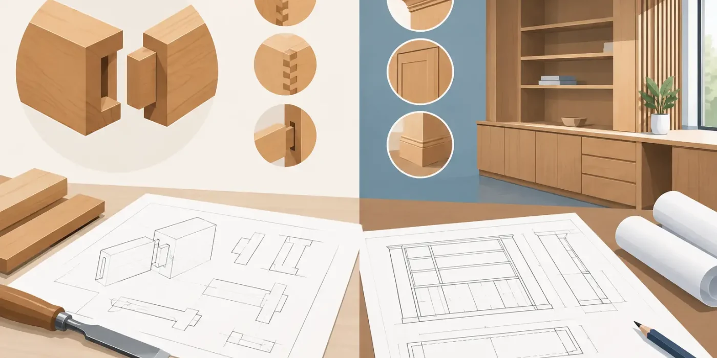 Joinery Drawings vs Millwork Drawings Explained